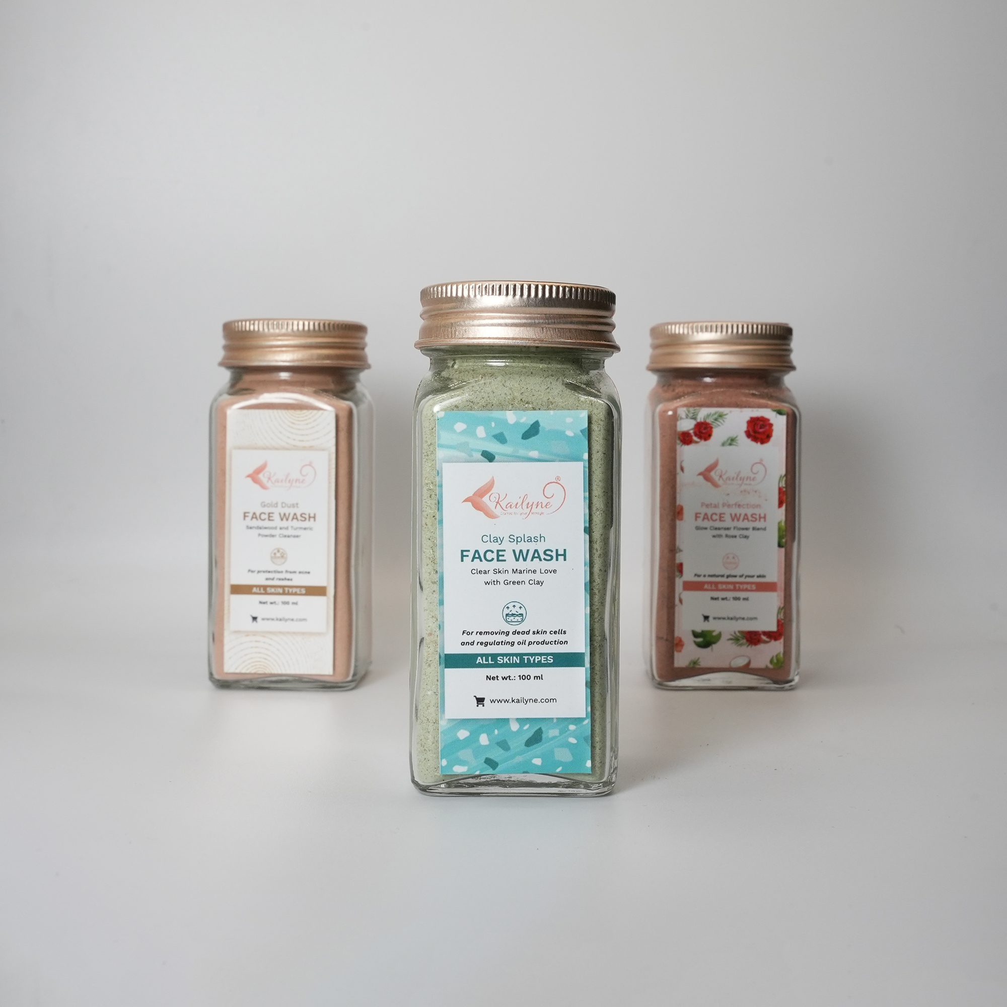 Face Wash Glow Sandalwood and Turmeric Powder Cleanser - Image 2