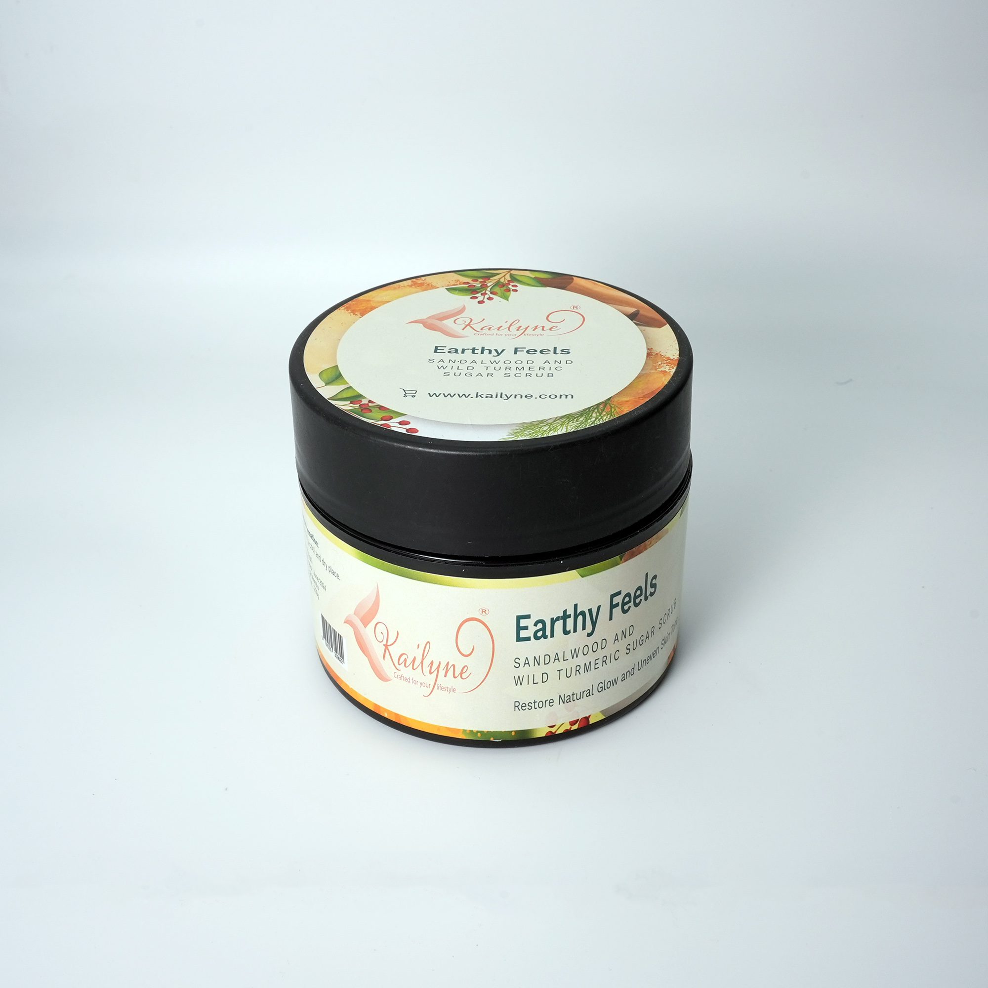 Golden Glow Sandalwood and Wild Turmeric Sugar Scrub