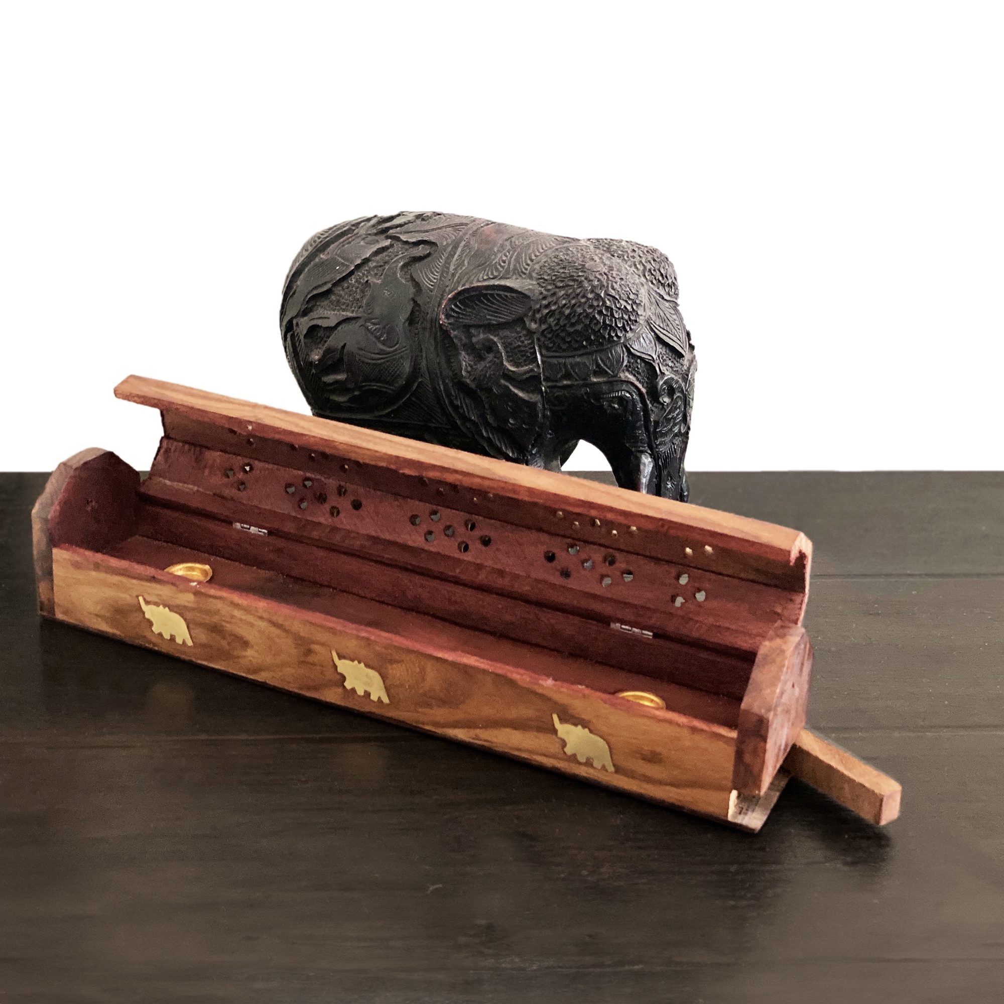 Craftonus Wooden Incense Sticks Holder - Image 2