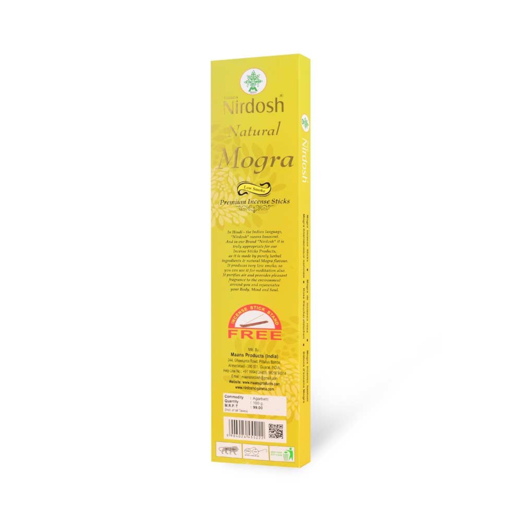Jasmine – Nirdosh Herbal Incense Sticks - Image 3