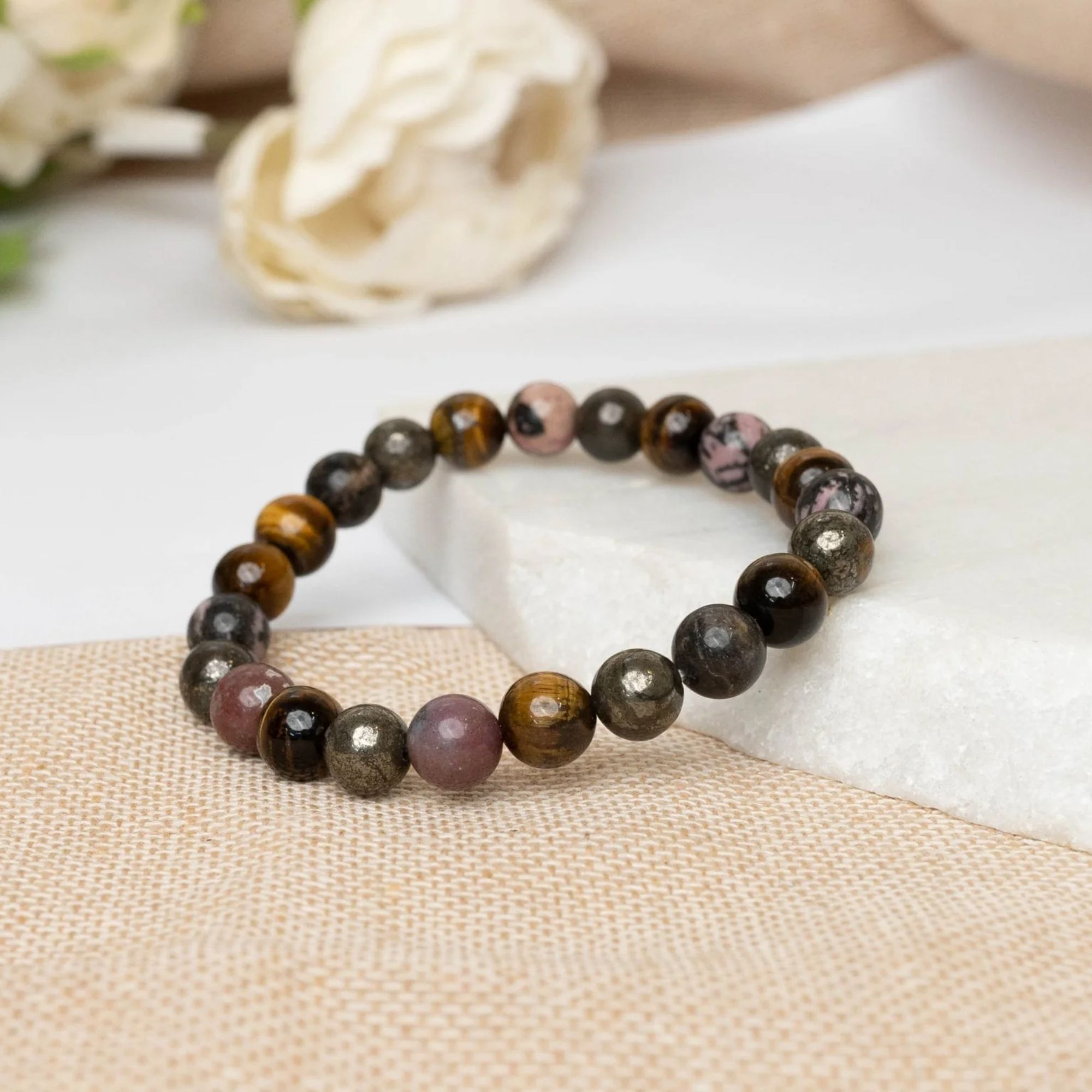 Money Manifestation Crystal Bracelet