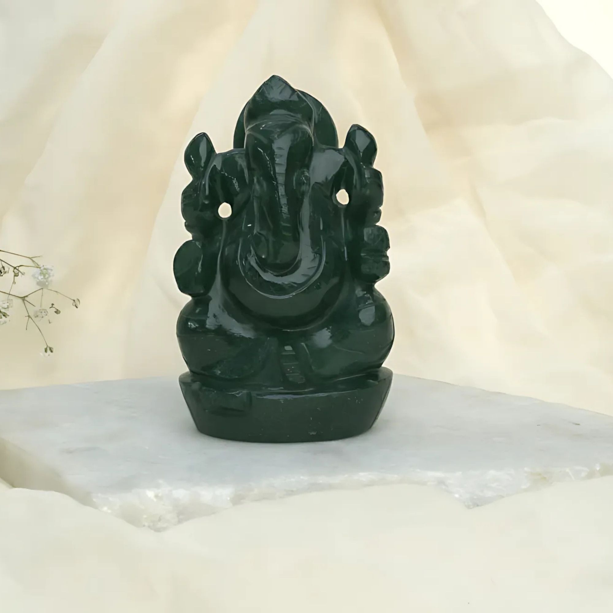 Jade Crystal Murti 423.6gm