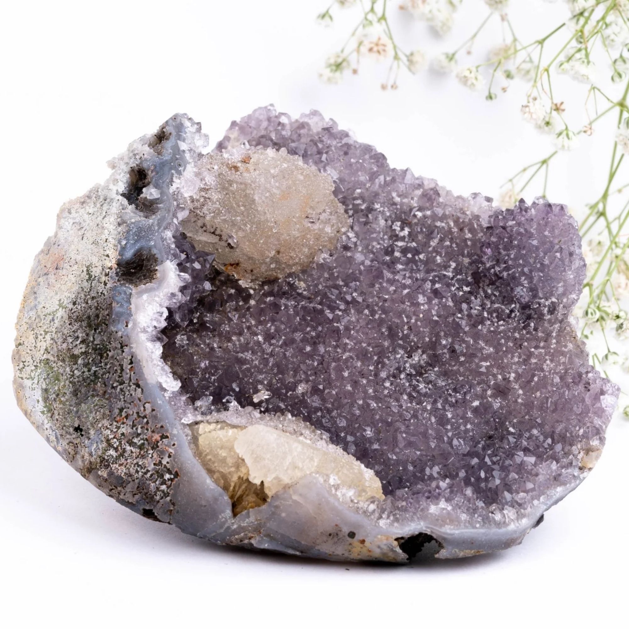 Amethyst 539.2gm Raw Cluster