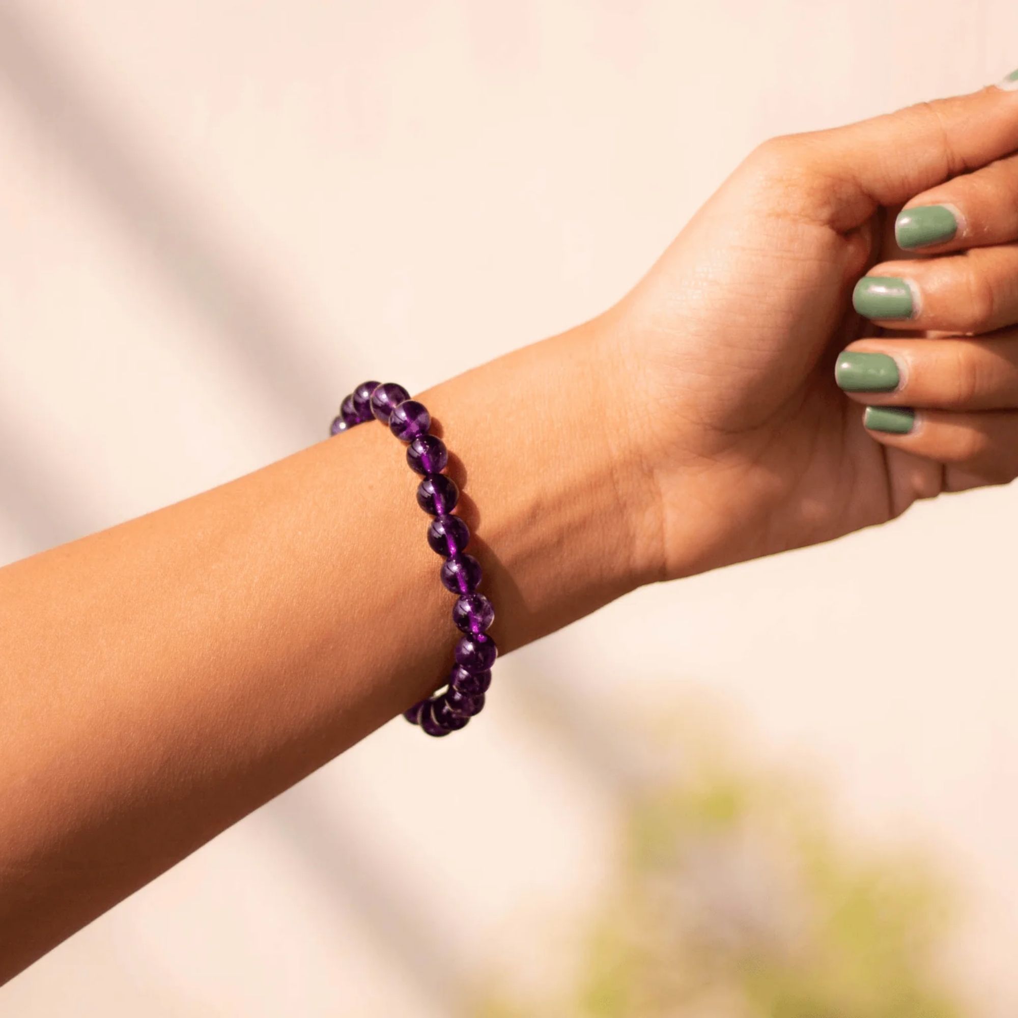 Amethyst Healing Crystal Bracelet
