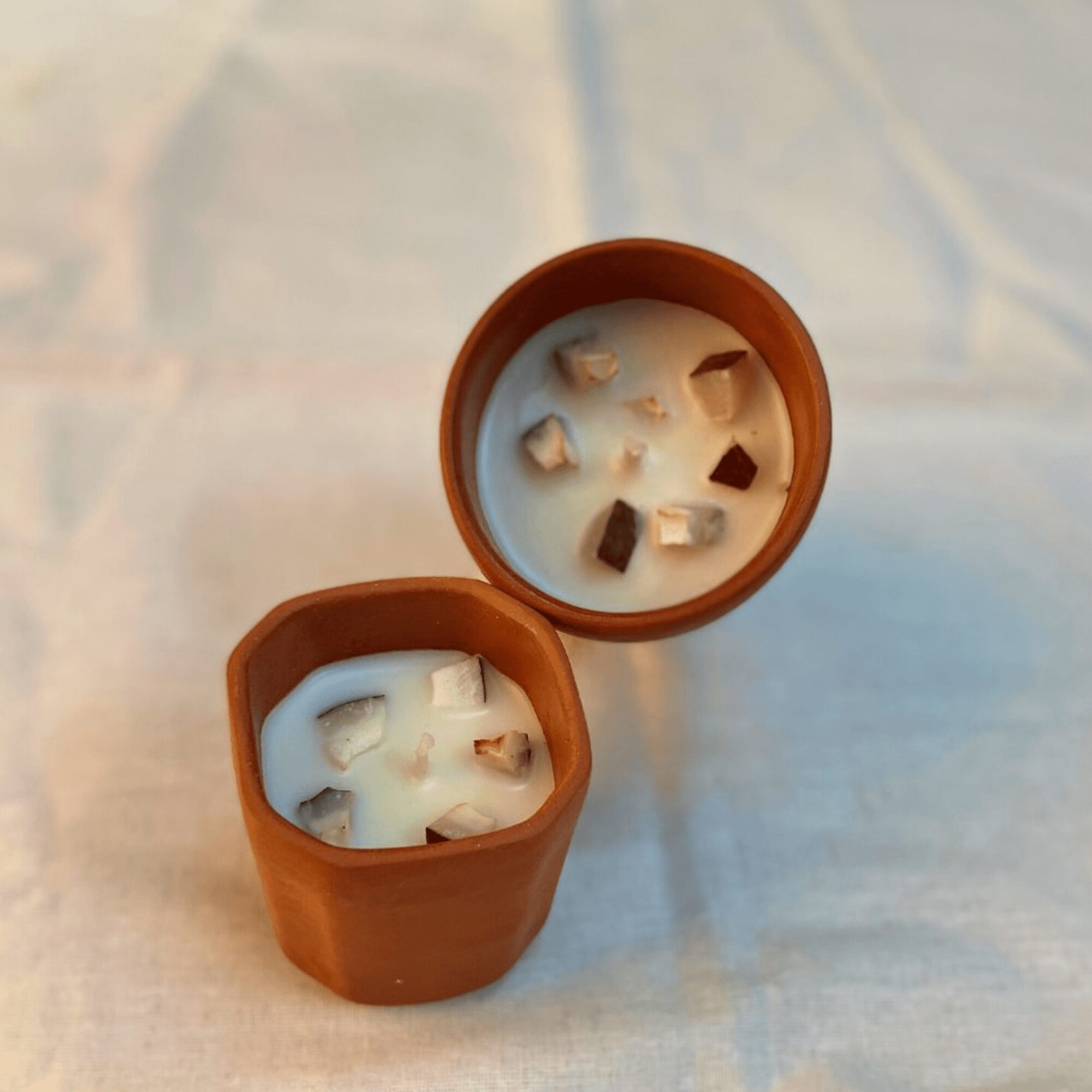 Rasal (रसाल) - 100% soy-wax candle | Zero Soot Candle | Mango Coconut