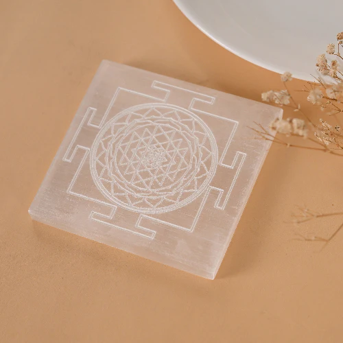 Selenite Crystal Charging Plate
