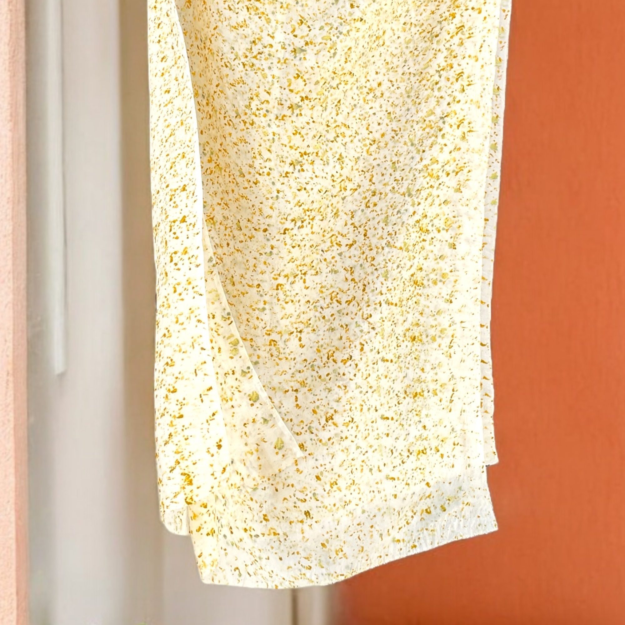 Marigold Reverie Silk stole