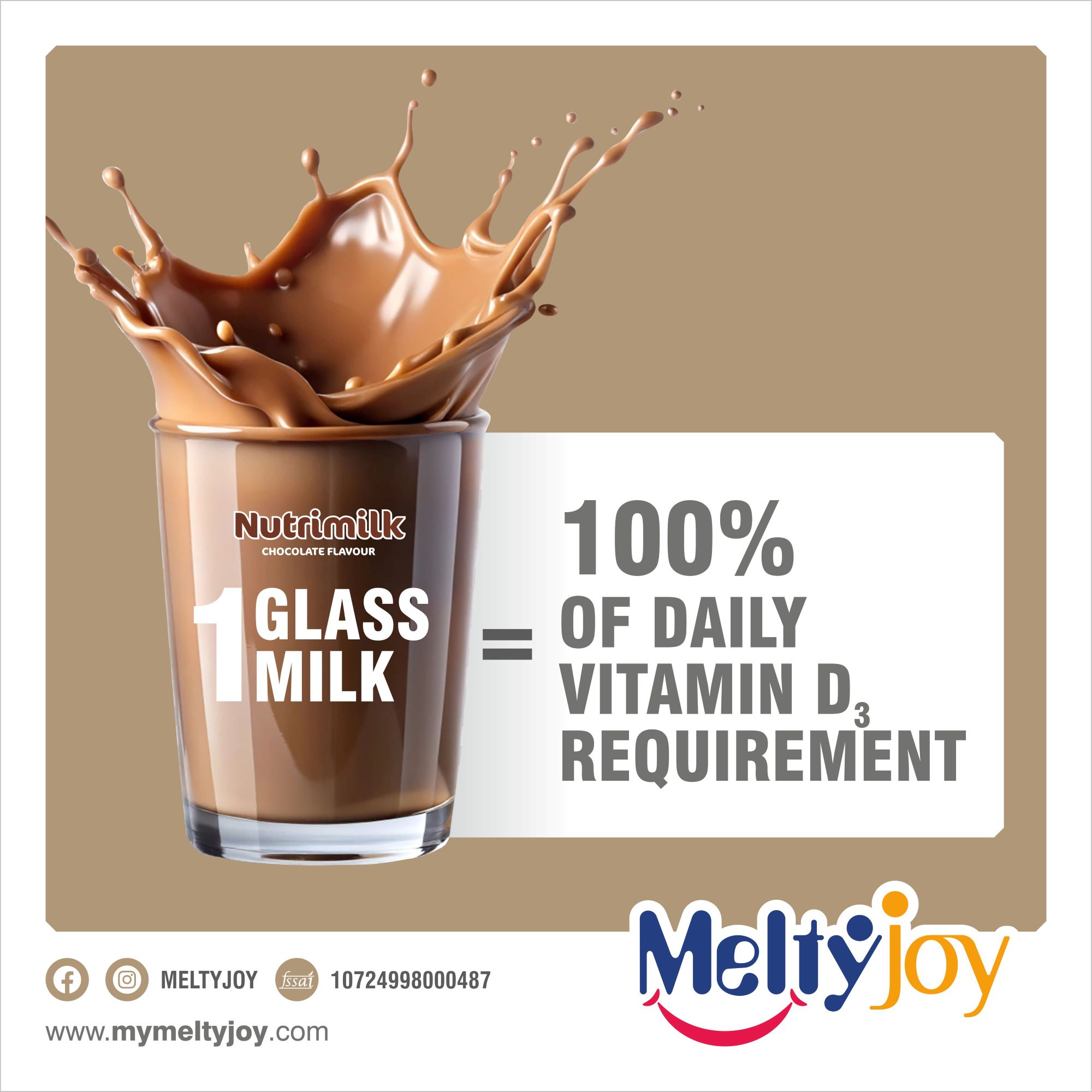 Melty joy Nutrimilk chocolate nutritional powder 7+ year - Image 4