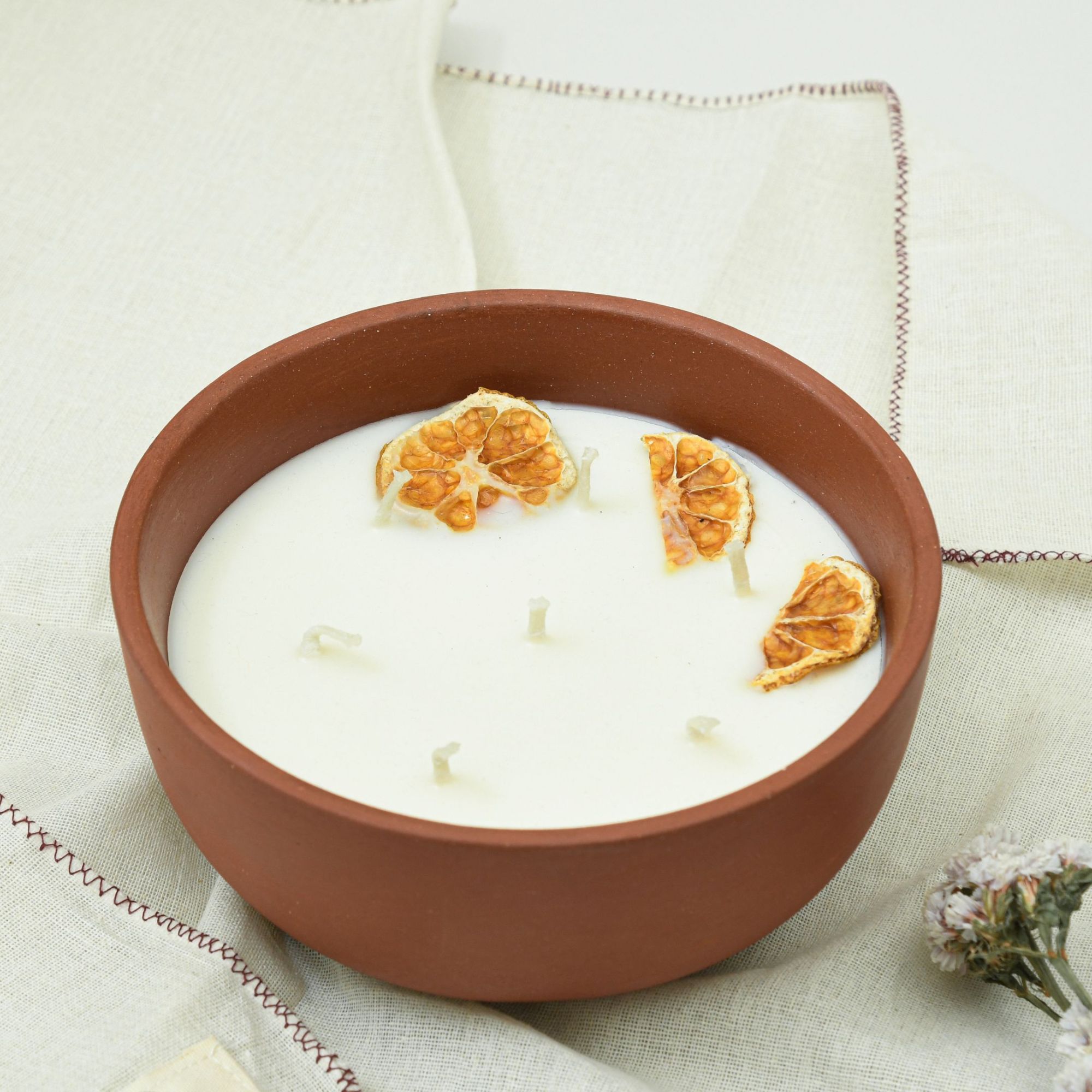 Narangi Candle | Tropical Citrus Summer | Soy Wax - Image 2