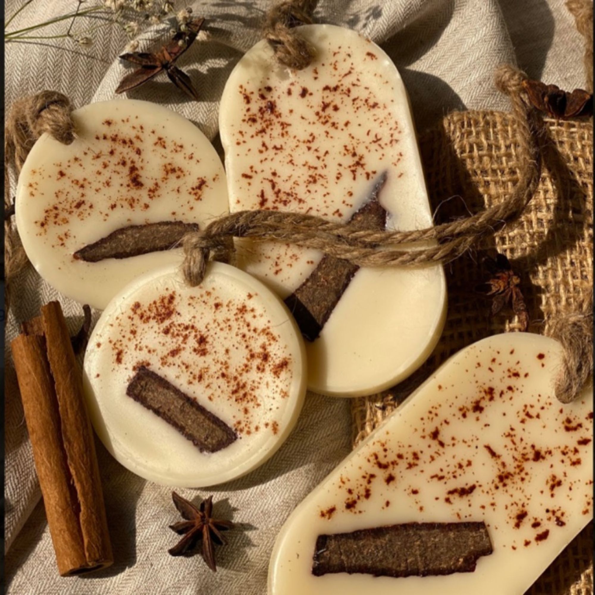 Cinnamon Vanilla Air Freshener| Pure Soy Wax Sachet