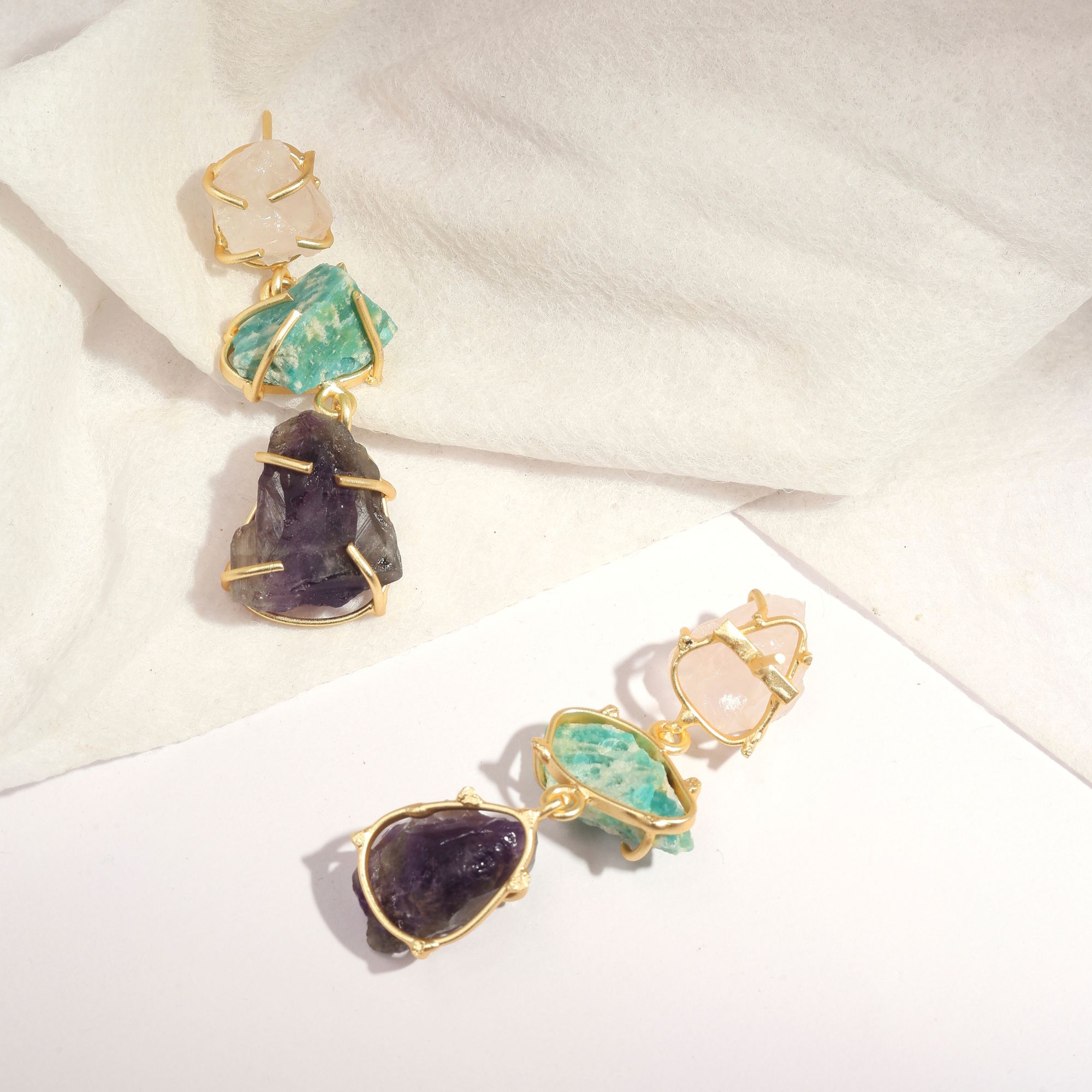 Gemstone Harmony earrings