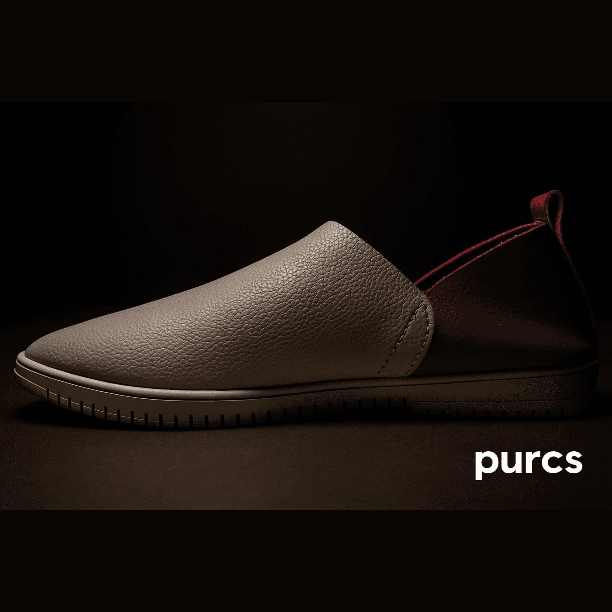 Purcs Dunerust Vegan Leather Men Slip-Ons