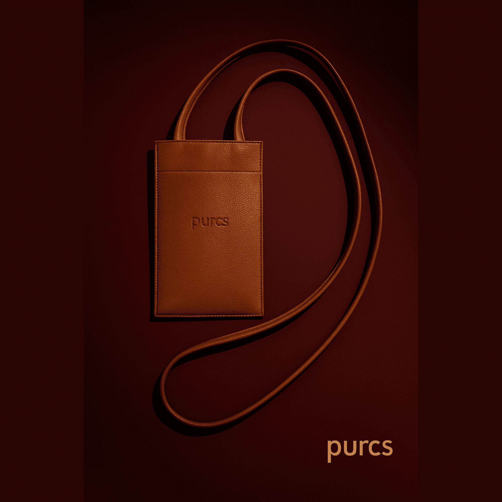 Purcs Tanstone Vegan Leather Unisex Phone Sling