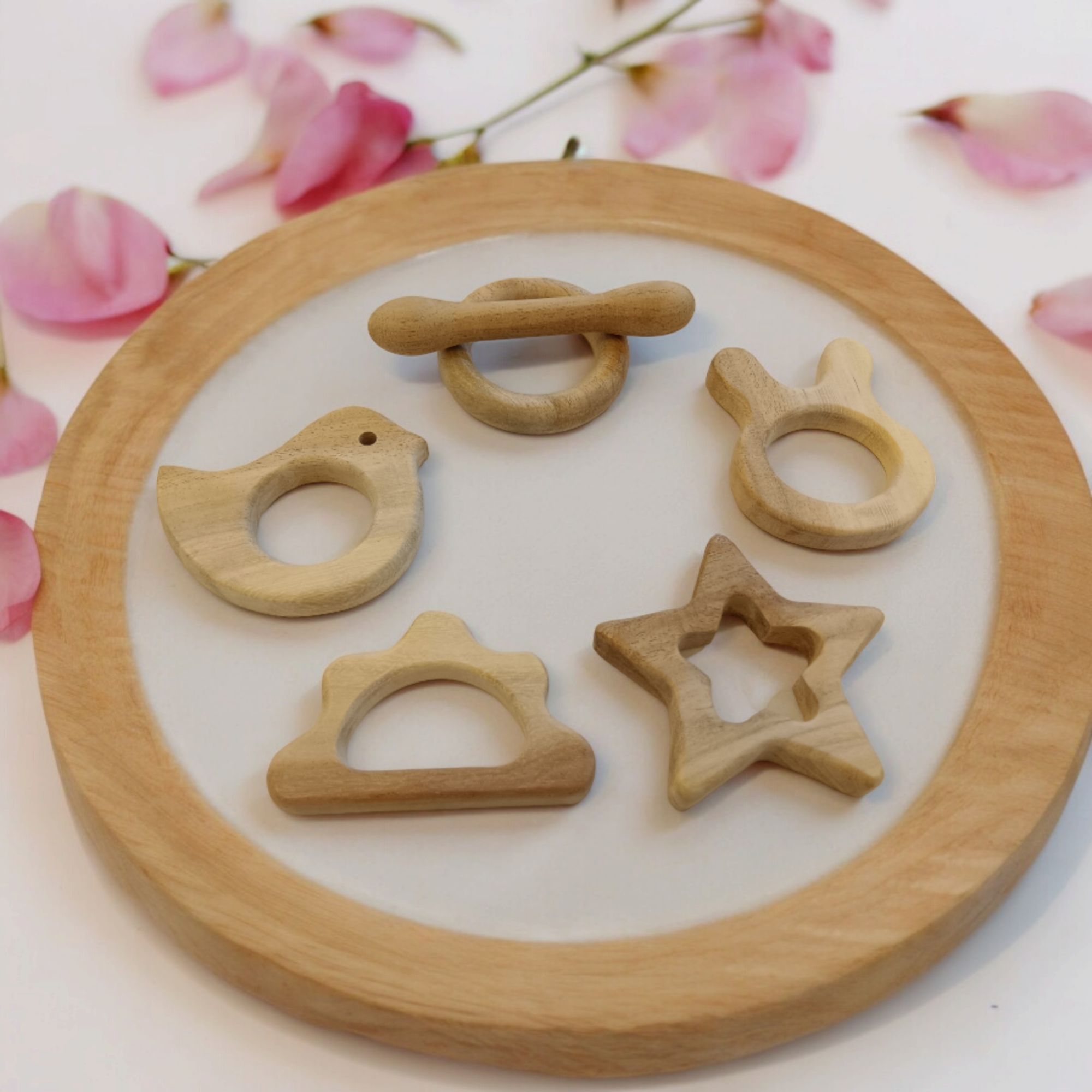 Soothing Teethers Made From Pure Neem Wood - Non Toxic and Zero Chemical for 0 to 3 Years Kids