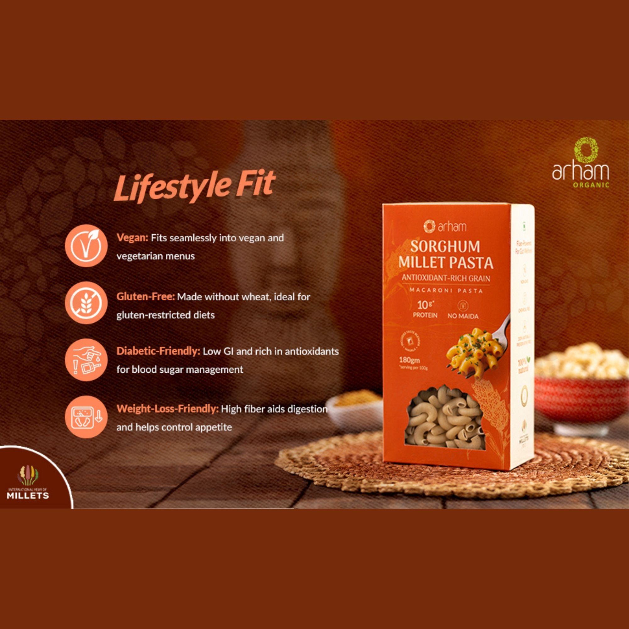 Sorghum Millet Pasta - Image 4