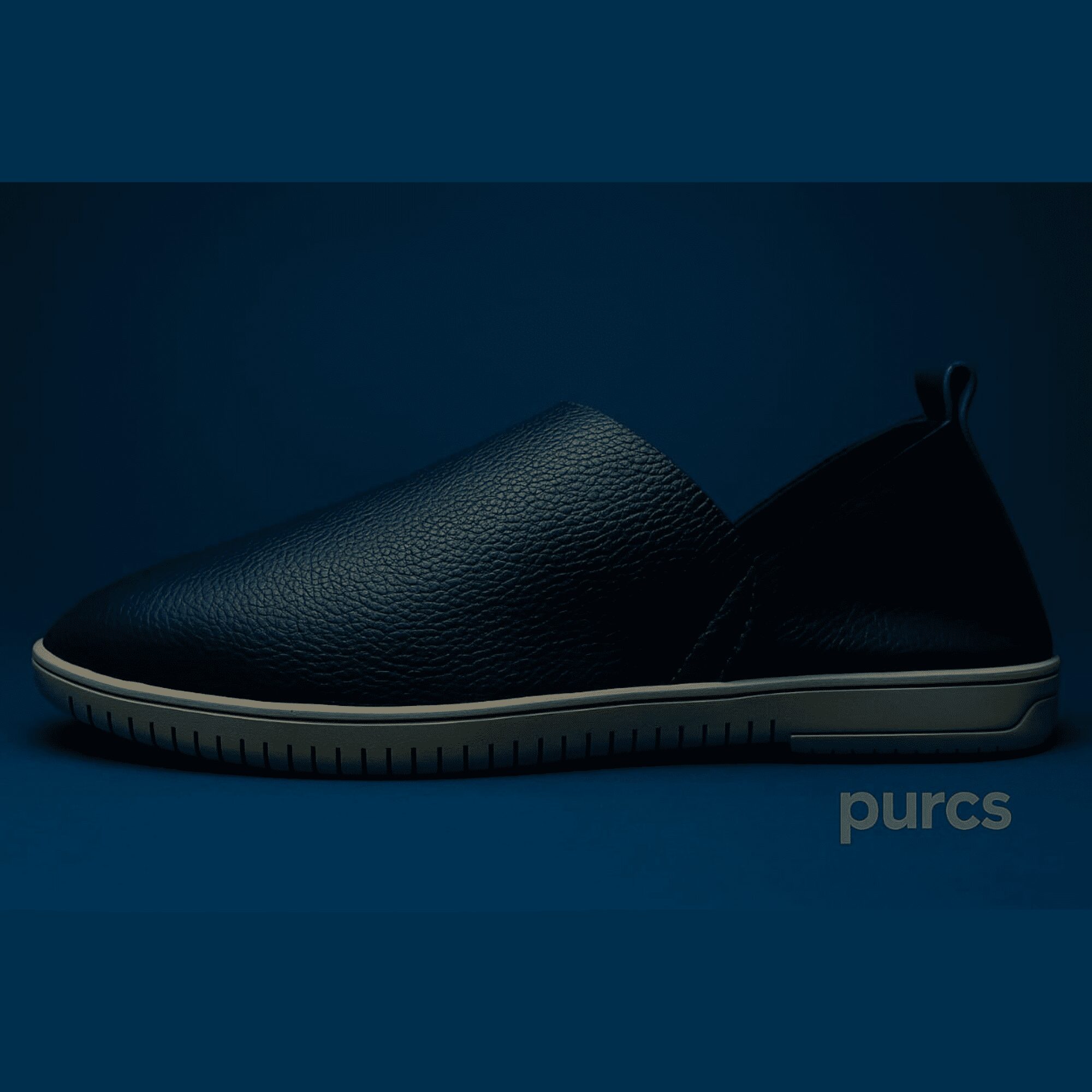 Purcs Oceanfall Vegan Leather Men Slip-Ons