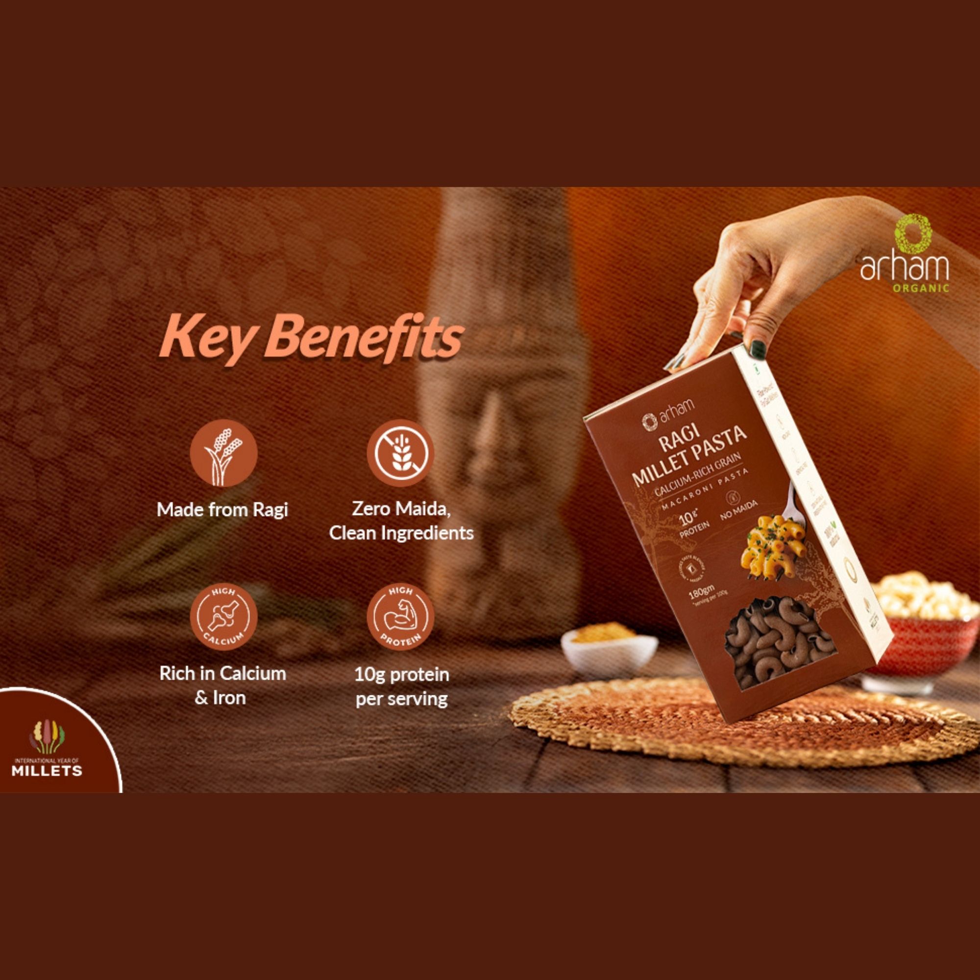 Ragi Millet Pasta Millets - Image 3