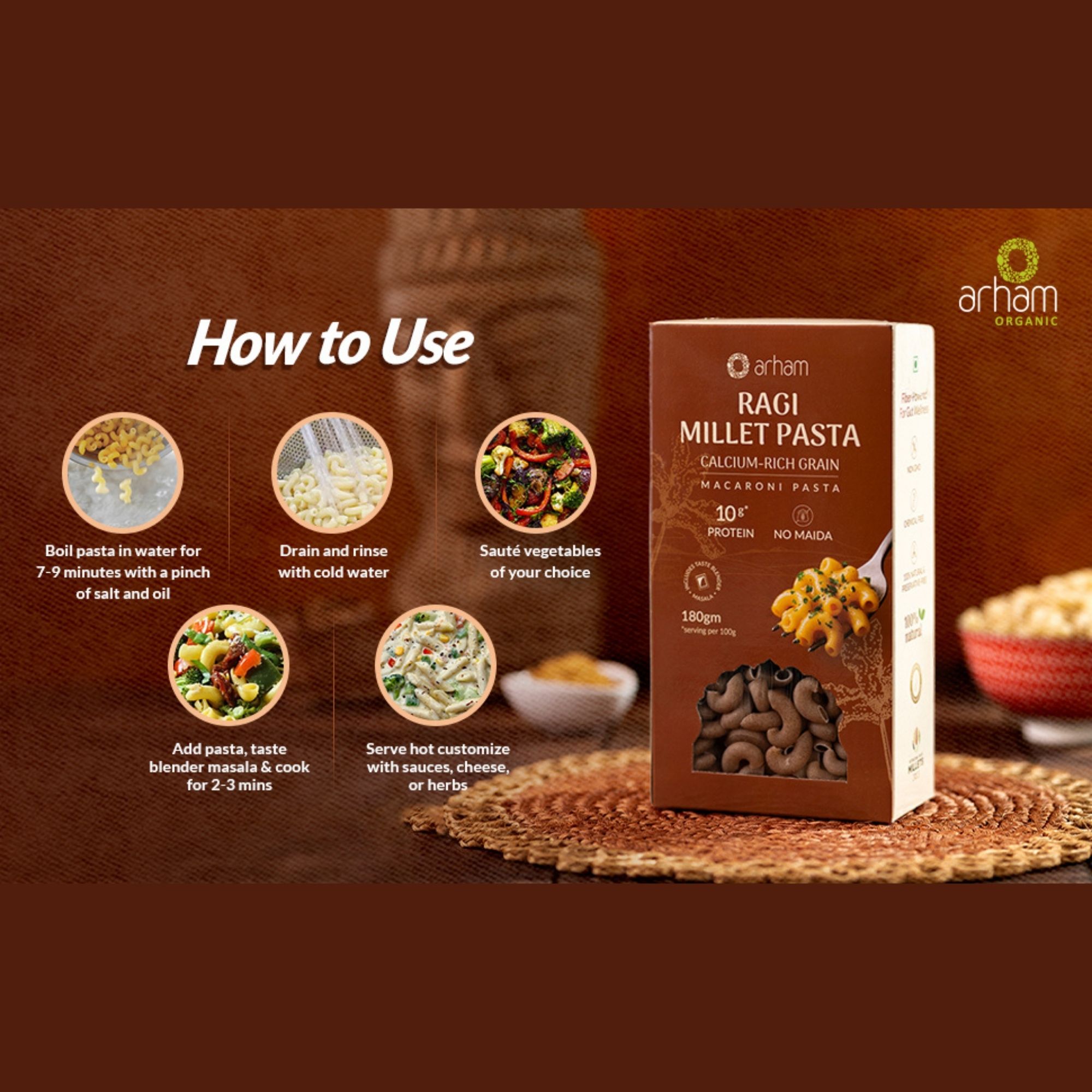 Ragi Millet Pasta Millets - Image 4